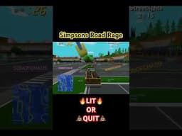 Simpsons Road Rage: The Crazy Taxi Clone We Loved! 🚖😂 #gaming #thesimpsons  #nostalgia