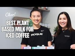 HAVE YOU TRIED ALTERNATIVE MILK FOR ICED COFFEE?