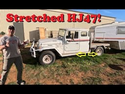 Custom extra cab HJ47 Cruiser build V8 Diesel - Up For Sale