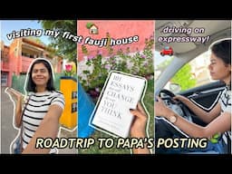 Visiting My Dad's Posting, Packing, Self Care & Driving on Expressway for the 1st Time! 🏡🚗 #vlog