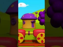 Fruits Train #shorts #reels #musique #videos #educational #fruittrain #préscolaire