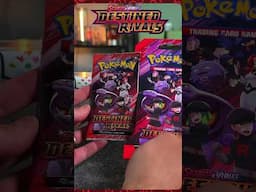 Destined Rivals Pack Rip  - Day 24 #pokemonTCG #destinedrivals  #pokemon
