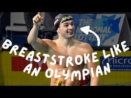 14 Olympic Secrets to Swim Faster Breaststroke