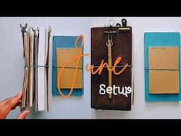 PLANNER SETUP || TRAVELER'S NOTEBOOK || FUNCTIONAL PLANNING || BULLET JOURNAL #PLANNERCOMMUNITY