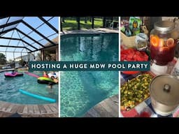 Hosting Never Goes As Planned! | MDW Pool Party 2025