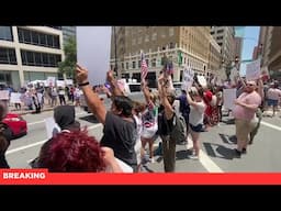 Thousands protest Trump policies at Fort Worth 'No Kings' rally