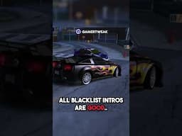 All Blacklist Entries Are Good Until ... - NFS MW 2005 #shorts #nfs