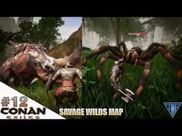 Taking on 3 Skull bosses! Conan Exiles E12 Savage Wilds Map