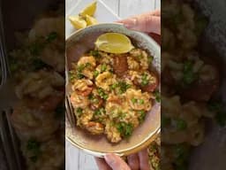 Prawn and Chorizo Risotto Recipe #glutenfree #risotto #dinnerideas #glutenfreefood #glutenfreerecipe