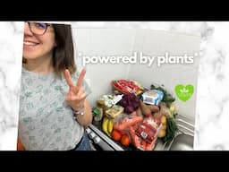 Unfiltered grocery haul on a budget of a 39-year-old vegan with a chronic illness living alone 🌱