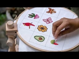 10 Cross Stitch Patterns for Beginners - Learn Different Stitches!