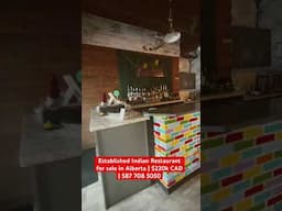 Established Indian Restaurant for sale in Alberta | $220k CAD   | 587 708 5050