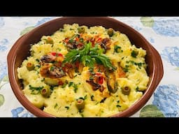 Bacalhau no Forno com Maionese e Puré de Batata …Receita Fácil Rápida e Deliciosa
