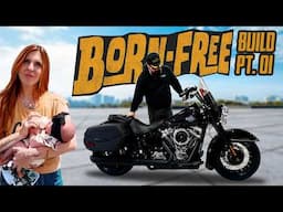 The BEGINNING Of Our Harley-Davidson Heritage Build (Pt. 01 Born Free)