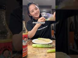 This is How Japanese Mom Eats Asparagus