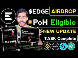 Layeredge Proof of Humanity Task 🔥 layeredge new update, layeredge poh task, layeredge listing date