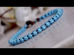 How To Make Bracelets using Only Thread | Creation&you