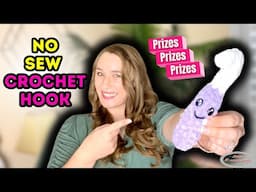No-Sew Crochet Hook?! Yes, and It’s SO Easy! 🧶 Learn HOW + PRIZES + The Crochet Club
