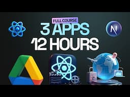 Build 3 Full-Stack Web Apps That Will Land You a Dev Job (12-Hour Full Course)