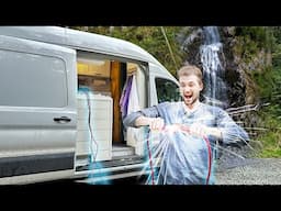 How I Get Unlimited Free Energy in my Off-Grid Van | No Fuel, No Solar | DIY Hydroelectricity
