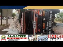 Tata Mini Goods Lorry Overturns Near Hawnalli Cross in Shorapur;