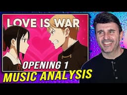 MUSIC DIRECTOR REACTS | Love is War OP 1 Full (Love Dramatic - Masayuki Suzuki)