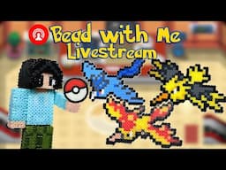 151 Pokémon Challenge Articuno, Zapdos & Moltres | Perler Bead with Me