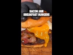Next Level Bourbon Bacon Jam Breakfast Burgers!