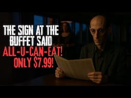 The Sign At The Buffet Said ALL-U-CAN-EAT! Only $7.99!