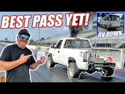 Diesel Race Truck Makes The Perfect Pass For Our Class!!  Ready To Race!!! +Fixed Our Tow Rig!!!