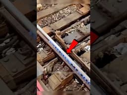 Train Track पर आग🔥Kyu लगाते हे❓😱#railroad #train #localtrain #railways