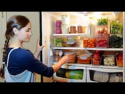 ULTIMATE HEALTHY FRIDGE RESTOCK AND FOOD PREP