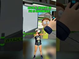 You're LITERALLY in Rick & Morty's World in This VR Game!