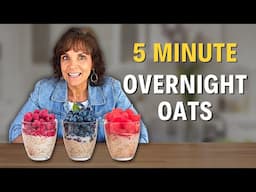 5-Minute Breakfast That Helped Me Lose 20 lbs | Best Breakfast for Weight Loss | Overnight Oats