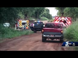 Rising water caused ATV occupied by 2-year-old girl to capsize in Kingfisher County