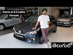Maruti Baleno 2025 | Alpha AGS | Best Hatchback ? | Detailed Review with Onroad Price in Telugu