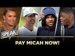 Myles Garrett says Micah deserves “every penny” he’s owed; Big Ben on Aaron Rodgers | SPEAK