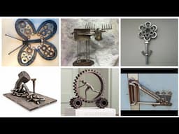 Scrap Metal Welding Projects for Beginners | DIY Welding Ideas | Welding for beginners