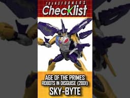 ✅ Transformers CHECKLIST: Robots in Disguise Sky-Byte - Age of the Primes Part #16
