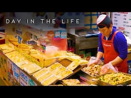 Day In The Life of A Korean Street Food Vendor