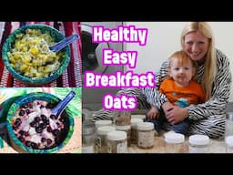 Healthy Breakfast Overnight Oats