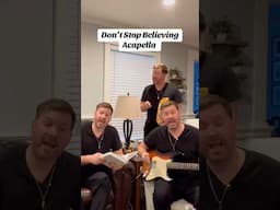 Don’t Stop Believing Acapella! #journey #dontstopbelieving #80s #musician #vocals #acapella