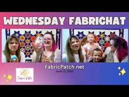FabriChat Wednesday!! Real life story and taste testing!!! Summer has started!