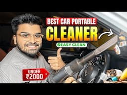 Portronics Mopcop Pro Unboxing & Review - Best Handheld Vacuum Cleaner For Home & Car (Hindi)