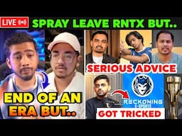 Spray Leave RNTX - Major Changes!🚨 Mazy Serious Advice Spower💢 RGE SMM Tricked Hector😲 BMPS Cut-off