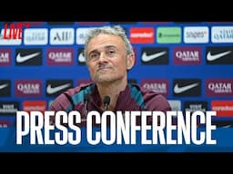 🎙️Conférence de presse de Luis Enrique 🆚 RC Strasbourg 🔴🔵