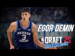 Egor Demin Scouting Report | 2025 NBA Draft Breakdowns