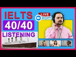 IELTS Live Class - Listening about Football and Titanic