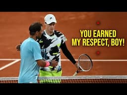 When Jannik Sinner took Rafael Nadal to WAR! | Most BRUTAL Tennis Match