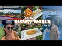 Disney World Day 2 Vlog | EPCOT Flower & Garden Festival 🌸 | Morimoto Asia Disney Springs | May 2025